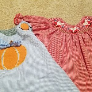 Christmas and Thanksgiving jumper and dress